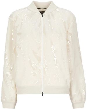 Peserico Bomber Jackets - Blanco