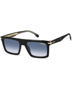 Carrera Schwarze Rot/Blau Sonnenbrille