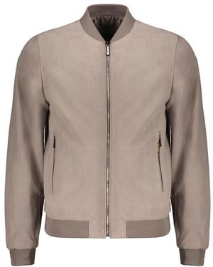 Moorer Leather Jackets - Marrone