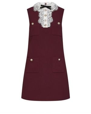 Self-Portrait Short Dresses - Morado