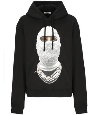 ih nom uh nit Hoodies - Black