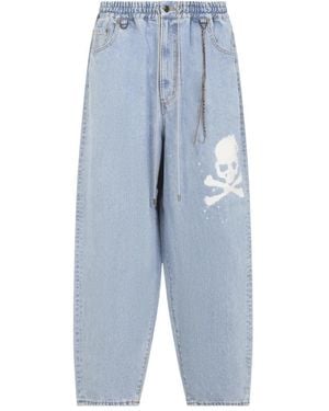 MASTERMIND WORLD Wide Easy Denim Pants - Blau