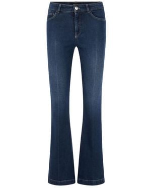 Marc Cain Boot-Cut Jeans - Azul