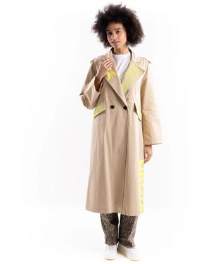 Brand Unique Trench - Mettallic