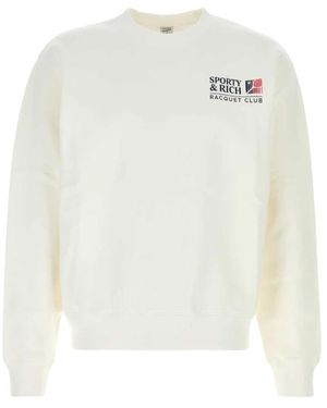 Sporty & Rich Sweatshirts - White