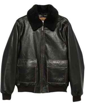 Amaranto Bomber Jackets - Black