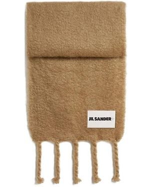 Jil Sander Winter Scarves - Natural