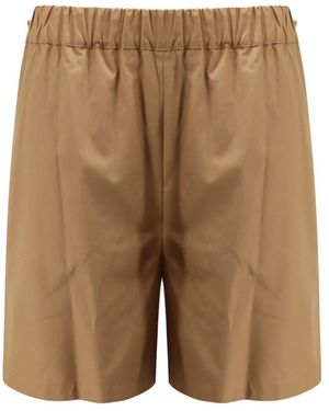 Max Mara Short Shorts - Natural