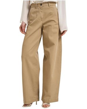 Nine:inthe:morning Wide Trousers - Natural