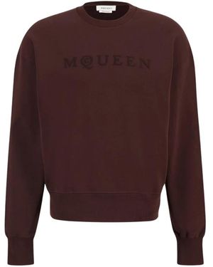 McQueen Sweatshirts - Brown