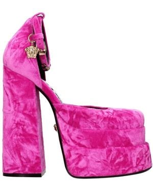 Versace Court Shoes - Purple