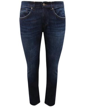 Dondup Jeans ,Blauw ,Straight Jeans