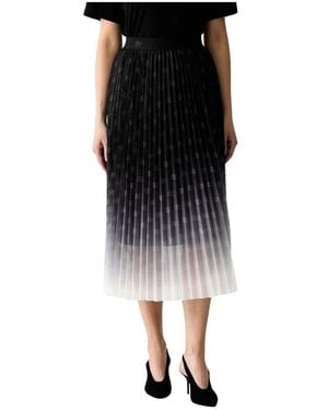 KARL LAGERFELD Midi Skirts - Negro