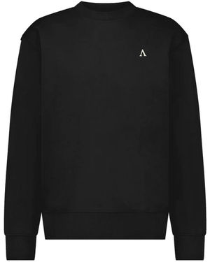 Aeden Schwarzer pullover im kodiak-stil