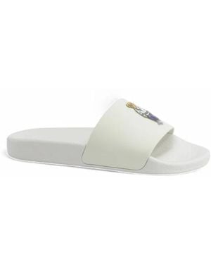 Ralph Lauren Sliders - White