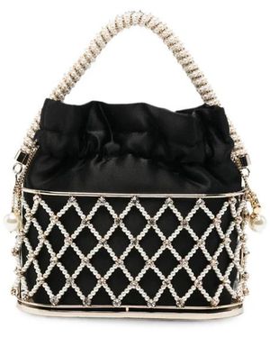 Rosantica Tassen ,Zwart ,Satijn Holli Bag