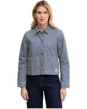 A.P.C. Veste Frida Denim Jacket - Blau
