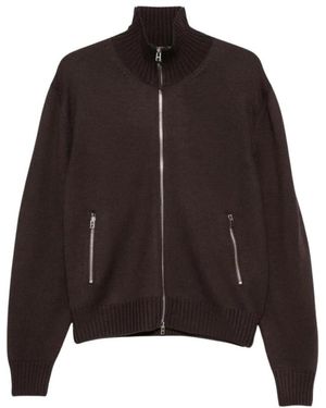 Tom Ford Reißverschluss-Strickjacke - Schwarz