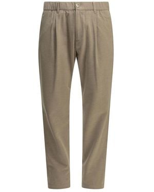 Herno Freizeithose Aus Wollmischgewebe - Grau