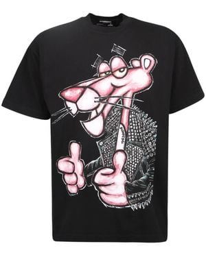 DOMREBEL T-Shirts - Black