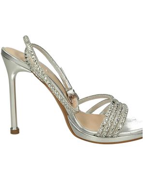 Albano High Heel Sandals - Metallic