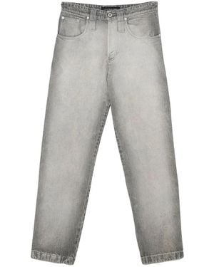 FEDERICO CINA Jeans ,Grijs ,Denim Belached Regular 5 Pocket Denim