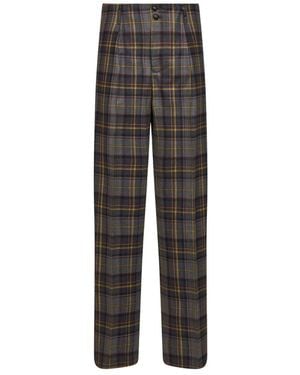 Etro Wide Trousers - Grigio