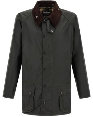 Barbour Jassen ,Groen ,Katoen Beaufort Waxed Jacket - Zwart