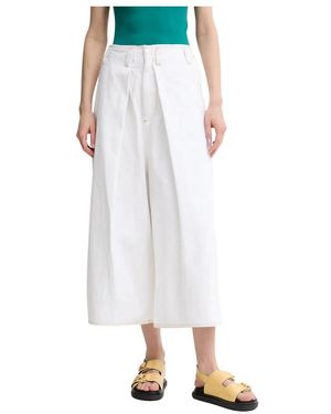 Sunnei Wide Leg Jeans - Weiß