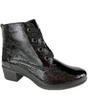 SOLIDUS Lace-Up Boots - Zwart