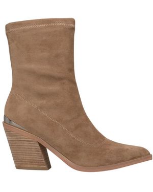 Alma En Pena. Cowboy & Biker Boots - Brown