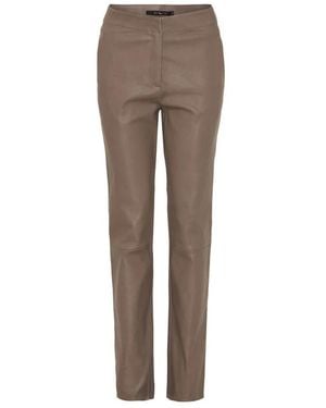 Btfcph Leather Trousers - Brown