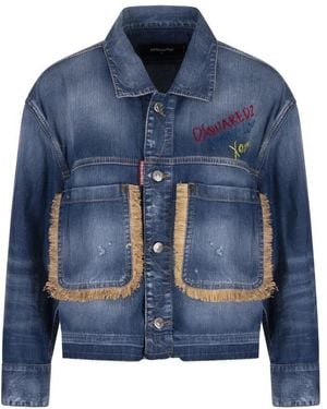 DSquared² Denim Jackets - Blue
