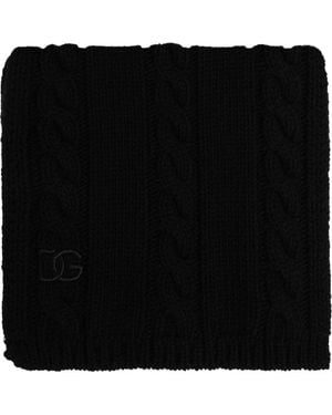 Dolce & Gabbana Winter Scarves - Nero