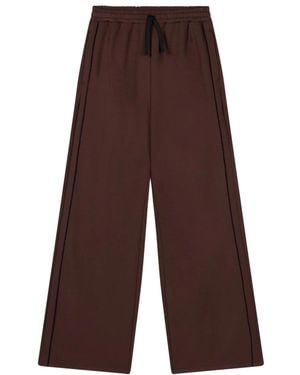 Alix The Label Wide Trousers - Marrón