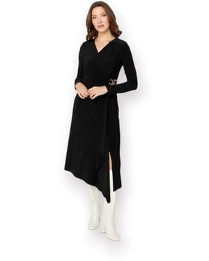 Joseph Ribkoff Midi Dresses - Black