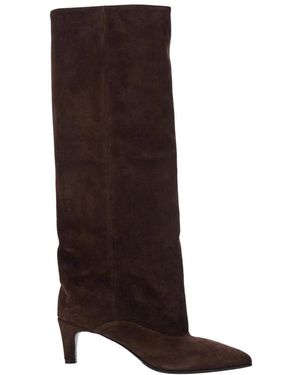 Strategia Heeled Boots - Marron