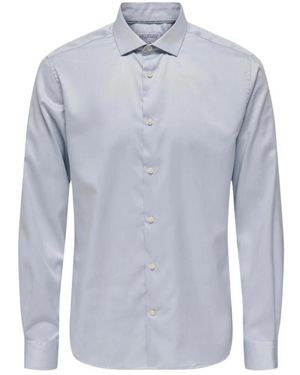 Only & Sons Formal Shirts - Blauw