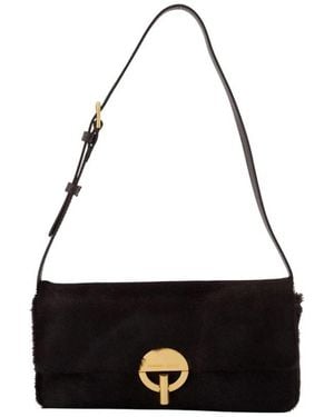 Vanessa Bruno Tassen ,Zwart ,Katoen Moon Baguette Schoudertas