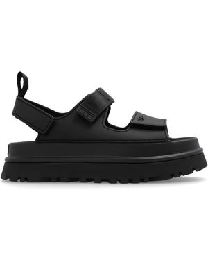 UGG Flat Sandals - Black