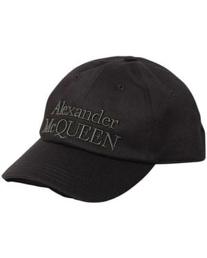 McQueen Caps - Black