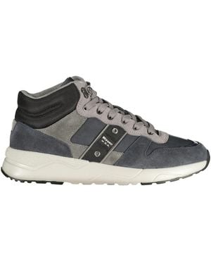 Blauer Schoenen ,Blauw ,Suède Ozark 04/Nus Sneaker - Grijs