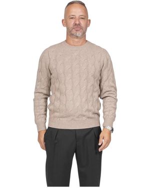 Mauro Ottaviani Round-Neck Knitwear - Neutro