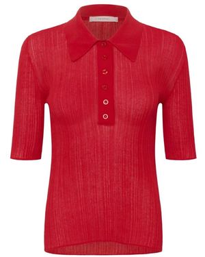 Gestuz Polo Shirts - Red