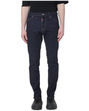 DSquared² Jeans ,Blauw ,Katoen Teddy Jeans
