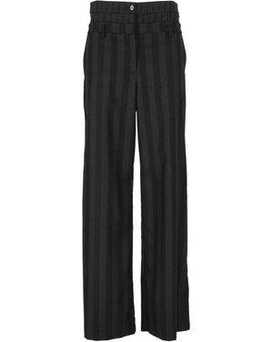 Imperial Wide Trousers - Negro