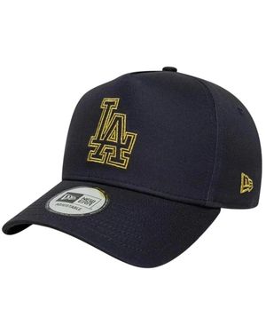KTZ Accessoires ,Blauw ,Metallic Outline E-Frame Cap