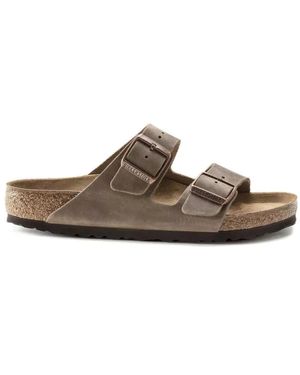 Birkenstock Sliders - Marrón