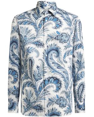 Etro Casual Shirts - Blu
