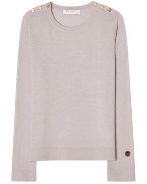 BUSNEL Round-Neck Knitwear - Rosa
